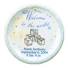 Personalized Birth Plate for Boy or Girl