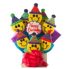 Party Hat Smiles Cookie Gift Bouquet