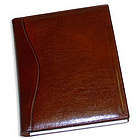 Jack Georges Sienna Collection Professional Size Leather Agenda