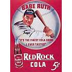 Babe Ruth Red Rock Cola Sign