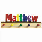 Primary Name Coat Rack