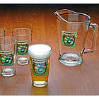 Billiards Pool Room Personalized Glasses and Pitcher Set