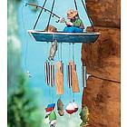 Resin Fisherman Wind Chimes