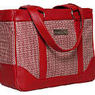 Clark & Mayfield Metro Mini Laptop Tote Red