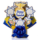 Chanukah Bouquet of Three Cookies
