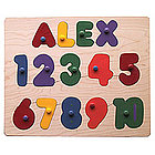 Numbers Name Puzzle