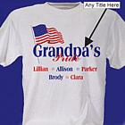 USA American Pride Personalized T-Shirt