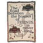 The Road Between Friends Personalized Afghan/Throw