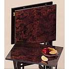 Burl Snack Table Set