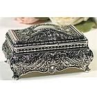 3.25" Ornate Engravable Jewelry Box
