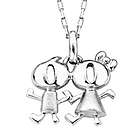 Bling Girl and Boy Pendant