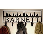 Personalized Cityscape Coat Hook