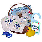 New Baby "A Star Is Born" Personalized Deluxe Gift Basket