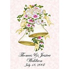 Garden Size Personalized Wedding Bells Flag