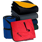 Personalized Fleece and Nylon Stadium Blanket