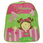Personalized Cheer Vinyl Kids Backpack