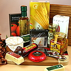 Bamboo Cheese Board Gourmet Gift Basket