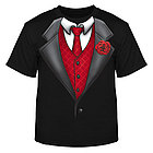 Red Tuxedo T-Shirt