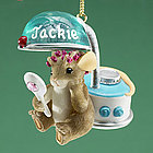 Personalized Charming Tails Hair Stylist Ornament