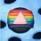 Gay Pride Croc Charm