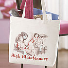High Maintenance Zippered Tote