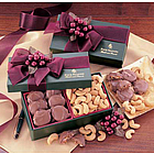 Personalized Corporate Logo Pecan Turtles and Cashews Gift Boxes