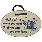 Heaven Is...Cat Plaque