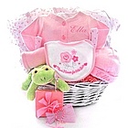 The Princess and The Pearl Baby Girl Gift Basket