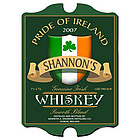 Irish Whiskey Personalized Pub Sign