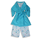 Baby Girls Robe and Pajama Set