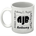 My Initials Coffee Mug