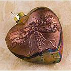 Dragonfly Heart Ornament
