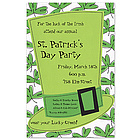 Leprechaun Top Hat Invitations