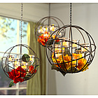 Metal Ball Chandelier