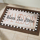 Personalized Bless This Home Doormat
