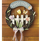 Tulip Welcome Wreath