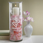 Personalized Wedding Candle Holder