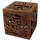 Floral Tissue Box Cover