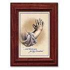 Thank You For Grandma Framed Print