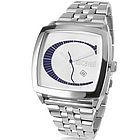 Signature Stainless Steel Bracelet Date Watch