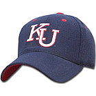 Kansas Jayhawks Dynasty Primary Team Color Fitted Hat