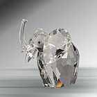 Crystal African Elephant
