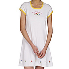 I Love My Mom Embroidered Gown