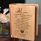 Personalized What It Means To Be a Mother Wooden Photo Album