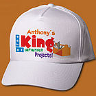 Personalized King of Unfinished Projects Hat