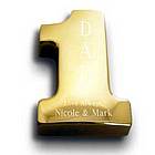 Personalized #1 Paperweight