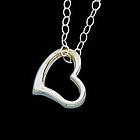 Children's Floating Heart Pendant with Chain