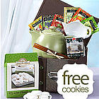 Super Tealicious Tea Gift Basket with Cookies