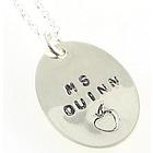 Personalized Teacher's Necklace Jewelry