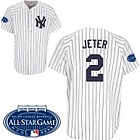NY Yankees Derek Jeter Replica Home Jersey w/2008 All-Star Patch